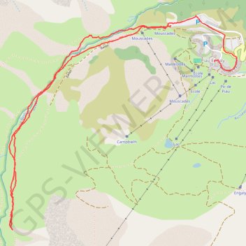 Trace GPS Balade val de Badet, itinéraire, parcours