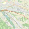 Trace GPS Chemin Henri IV entre Hameau d'Ousse et Bizanos, itinéraire, parcours