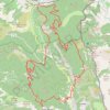 Trace GPS Mont Ours - Mont Razet, itinéraire, parcours