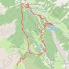 Trace GPS Lac des Rouites, itinéraire, parcours