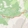 Trace GPS Lac Fourchu, itinéraire, parcours