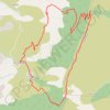 Trace GPS Boucle de la barre des Dourbes depuis les Dourbes le 12 oct. 2023 10:30:25, itinéraire, parcours