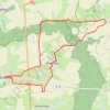 Trace GPS Circuit du Mont Dourlers, itinéraire, parcours