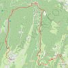 Trace GPS Grandes Traversées du Vercors : Autrans - Saint-Nizier-du-Moucherotte, itinéraire, parcours