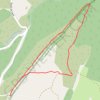 Trace GPS Forêt des Indochinois - Vallon des Grailles, itinéraire, parcours