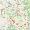 Trace GPS Montlieu 48km, itinéraire, parcours