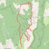 Trace GPS Causse de Sauveterre, itinéraire, parcours