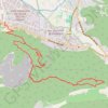 Trace GPS Les Gorges de la Petite Sainte Baume, itinéraire, parcours