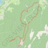 Trace GPS La Ruchère - Arpison (Saint Pierre d'Entremont), itinéraire, parcours