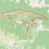 Trace GPS Montagne de la Clavelière, itinéraire, parcours