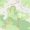 Trace GPS Col de Zuharry, itinéraire, parcours
