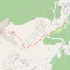 Trace GPS Pointe d'Andey, itinéraire, parcours