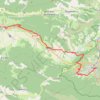 Trace GPS Etape5 - Puivert - Quillan (opt2), itinéraire, parcours