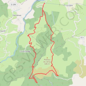 Trace GPS Col du Péronnier, itinéraire, parcours