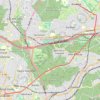 Trace GPS véloscenie buzenval - cahateau de versaille, itinéraire, parcours