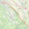 Trace GPS Henri IV Bizanos-Lourdes-Bizanos, itinéraire, parcours