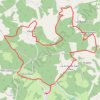 Trace GPS Bars - Boucle de Bosboutens, itinéraire, parcours