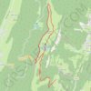 Trace GPS Gîte d'Alpage de La Molière depuis les Égauds, itinéraire, parcours