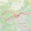 Trace GPS Roquefort-les-Pins - Grasse - Saint-Vallier - Saint-Cesaire - Le Tignet - Speracedes - Cabris - Grasse, itinéraire, parcours