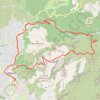 Trace GPS Massif du Garlaban - Allauch, itinéraire, parcours