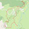 Trace GPS Gorges de Dalius (Alpes Maritimes), itinéraire, parcours