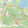 Trace GPS De Mourèze au Lac du Salagou, itinéraire, parcours