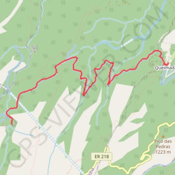 Trace GPS Madère2, itinéraire, parcours