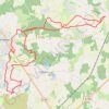 Trace GPS Erdeven - Randonnée VTT depuis Keravel, itinéraire, parcours