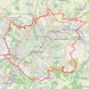 Trace GPS Grand tour d'Angoulême, itinéraire, parcours