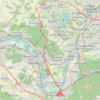 Trace GPS Rallye Jules Verne, itinéraire, parcours