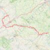 Trace GPS GR 221 : De Torigni-sur-Vire (Manche) à Pont-d'Ouilly (Calvados), itinéraire, parcours