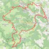 Trace GPS Randonnée du Pays d'Astrée - Boën-sur-Lignon, itinéraire, parcours