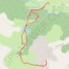 Trace GPS Crête de l'Echaillon, itinéraire, parcours