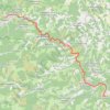Trace GPS La Dolce Via Eyrieux, itinéraire, parcours