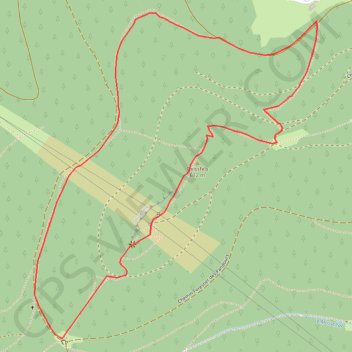 Trace GPS Tour du Geissfels, itinéraire, parcours