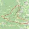 Trace GPS Barr - Rotlach - Kligenthal - Sainte-Odile - Barr, itinéraire, parcours
