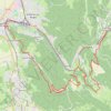 Trace GPS De Saint Rambert à Ambérieu en Bugey : Une autre traversée du Bugey, itinéraire, parcours