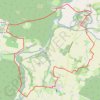 Trace GPS Randonnée en pays d'Albret à Andiran, itinéraire, parcours