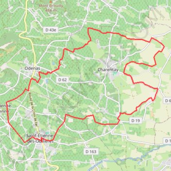 Trace GPS suuntoapp-Hiking-2021-11-16T07-16-28Z, itinéraire, parcours