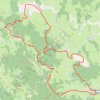Trace GPS Autour des Grands Bois via Morel - Saint-Bonnet-des-Quarts, itinéraire, parcours