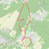 Trace GPS Randonnée de Rosoy à Verderonne, itinéraire, parcours