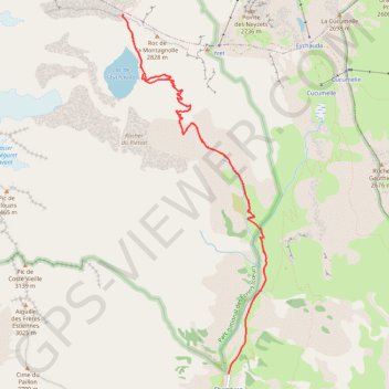 Trace GPS Rando-trail Chambran - col des Grangettes, itinéraire, parcours