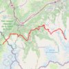 Trace GPS Haute Route Chamonix - Zermatt (1ère partie), itinéraire, parcours