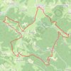 Trace GPS Le Velay des 3 Rivières - La Côte des Beaux - Le Mas de Tence, itinéraire, parcours
