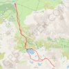 Trace GPS Pic de Tracens, itinéraire, parcours