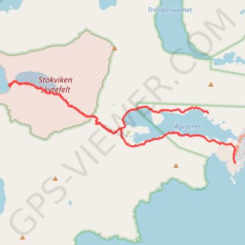 Trace GPS GT_Moskenesoya_Etape11, itinéraire, parcours