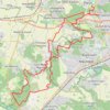 Trace GPS La Plaisiroise VTT 2024 45 km, itinéraire, parcours