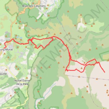 Trace GPS Trans Volcano-Ile Réunion, itinéraire, parcours