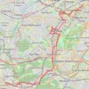 Trace GPS Courbevoie Versailles, itinéraire, parcours