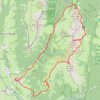 Trace GPS Tour et sommet de l'Arcalod, itinéraire, parcours